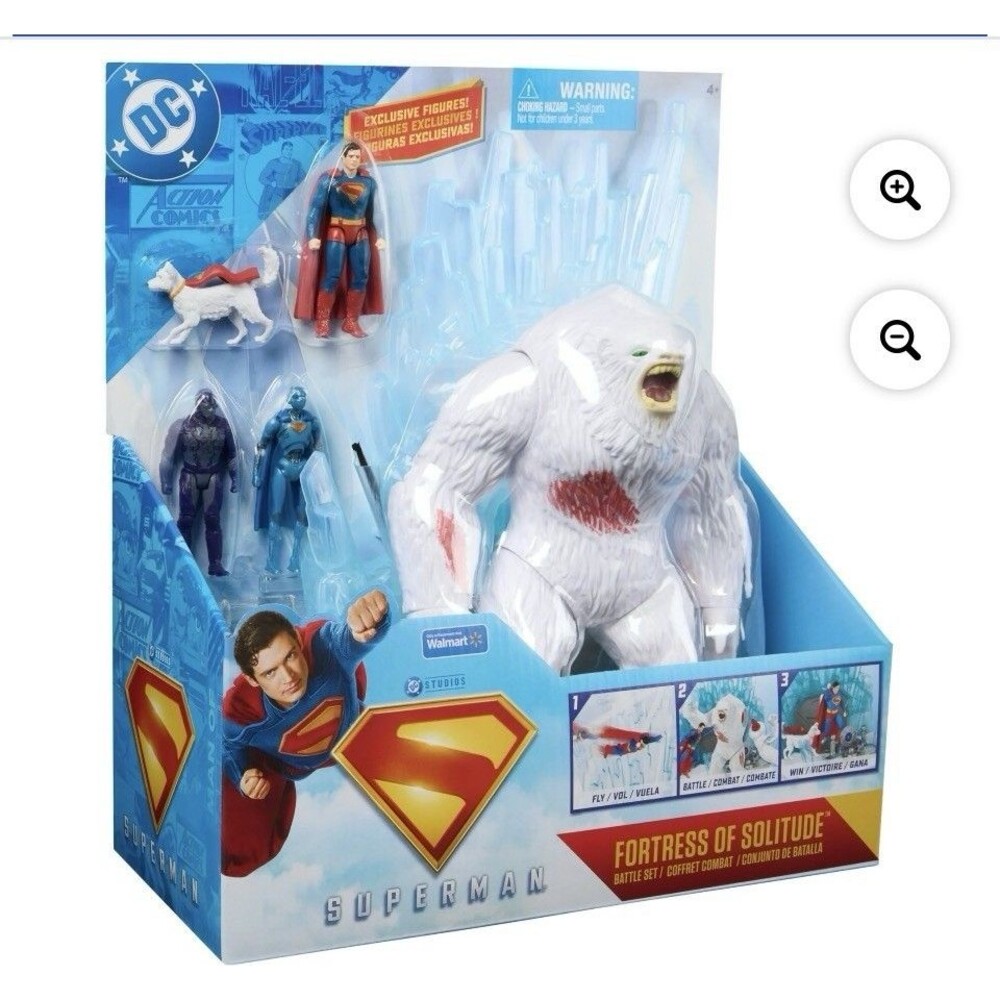DC Comics Superman Fortress of Solitude Battle Set